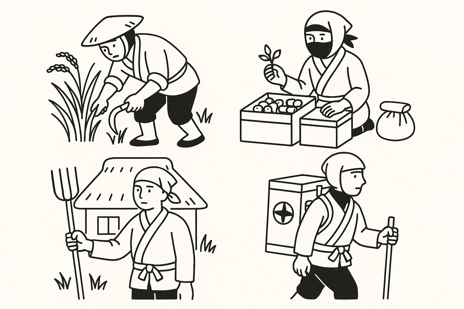 平時にときの忍者